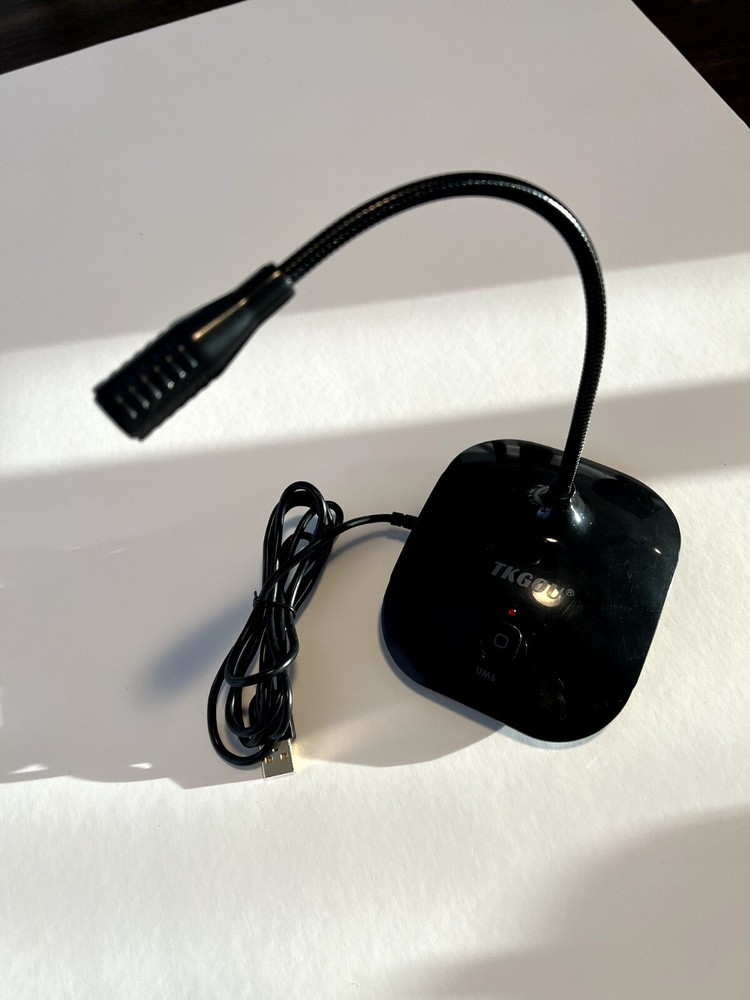 tkgou um6 computer usb mic microphone