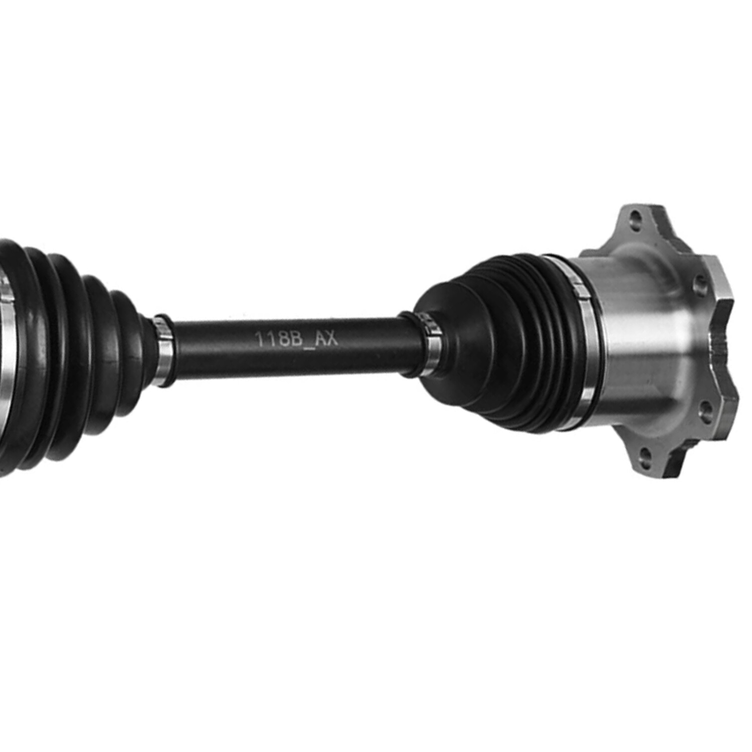 Pair Front CV Axle Shafts for Chevy Silverado GMC Sierra 1500 Tahoe Yukon 6-Lug