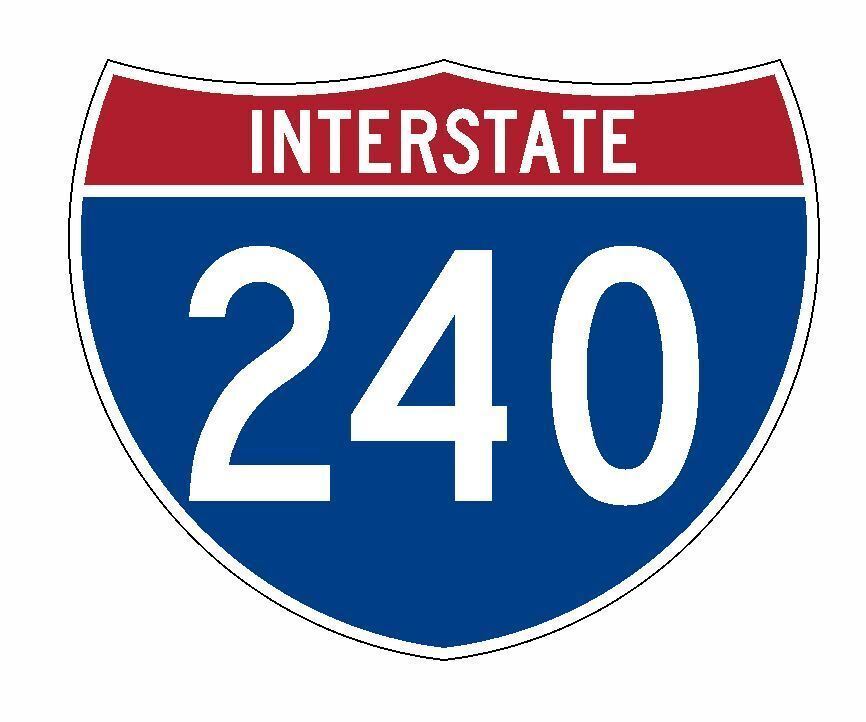 Interstate 240 Sticker Decal