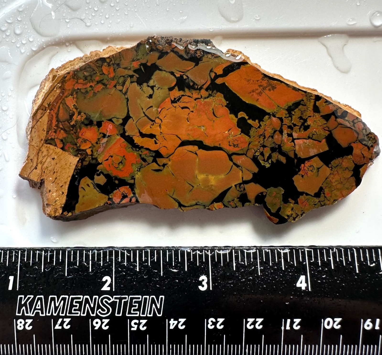 Whiskey Creek Jasper Slab, 57g, Idaho, Cabbing/Lapidary