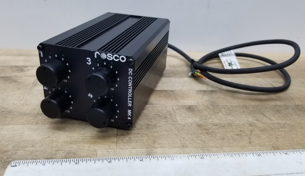 ROSCO DC CONTROLLER MK4 DMX 4 Channel Controller  230/120V DHA (READ) (#1)