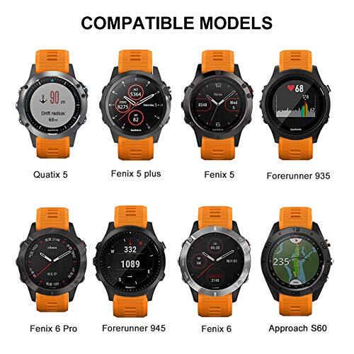 Band for Garmin Forerunner 935/Forerunner 945/Forerunner 745,Compatible with ...