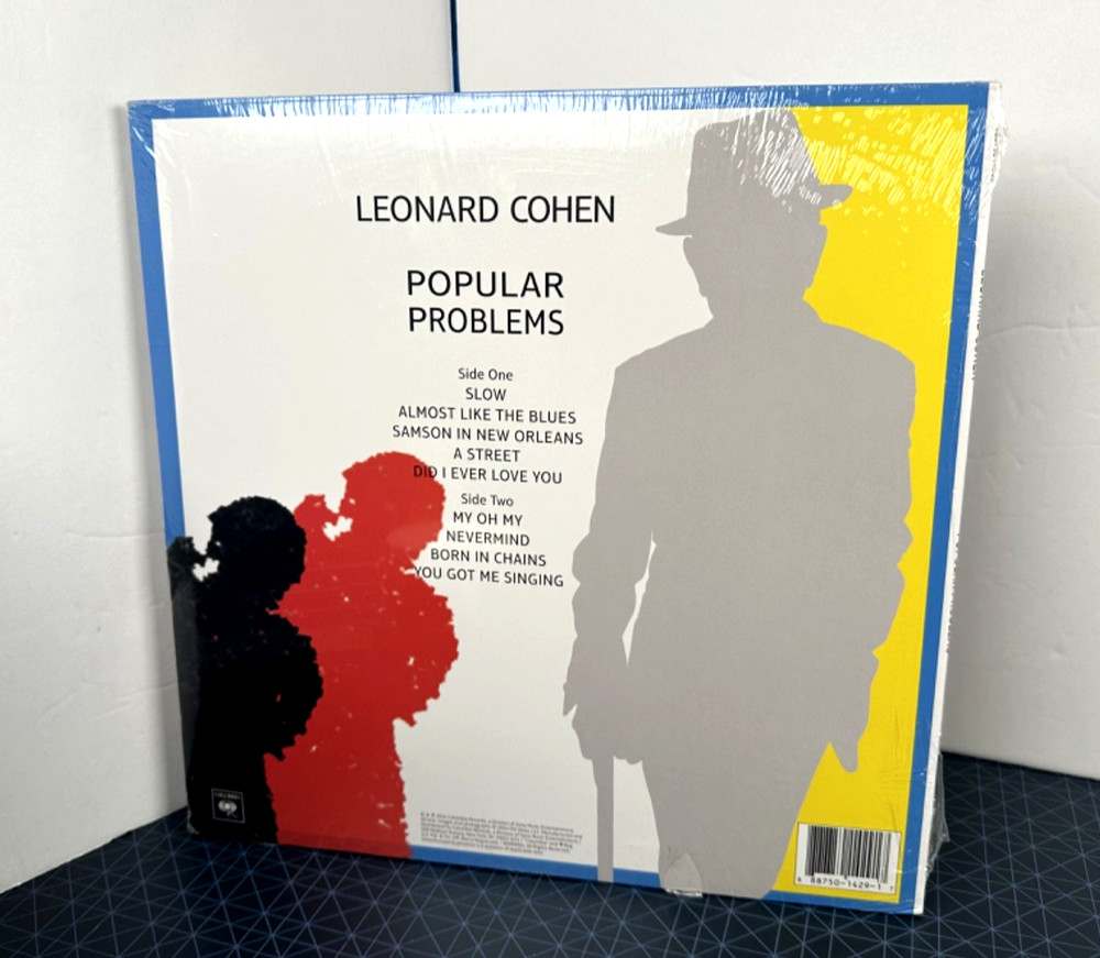 Leonard Cohen - Popular Problems (Vinyl Record, 2014, Columbia) w/ CD, NEW!