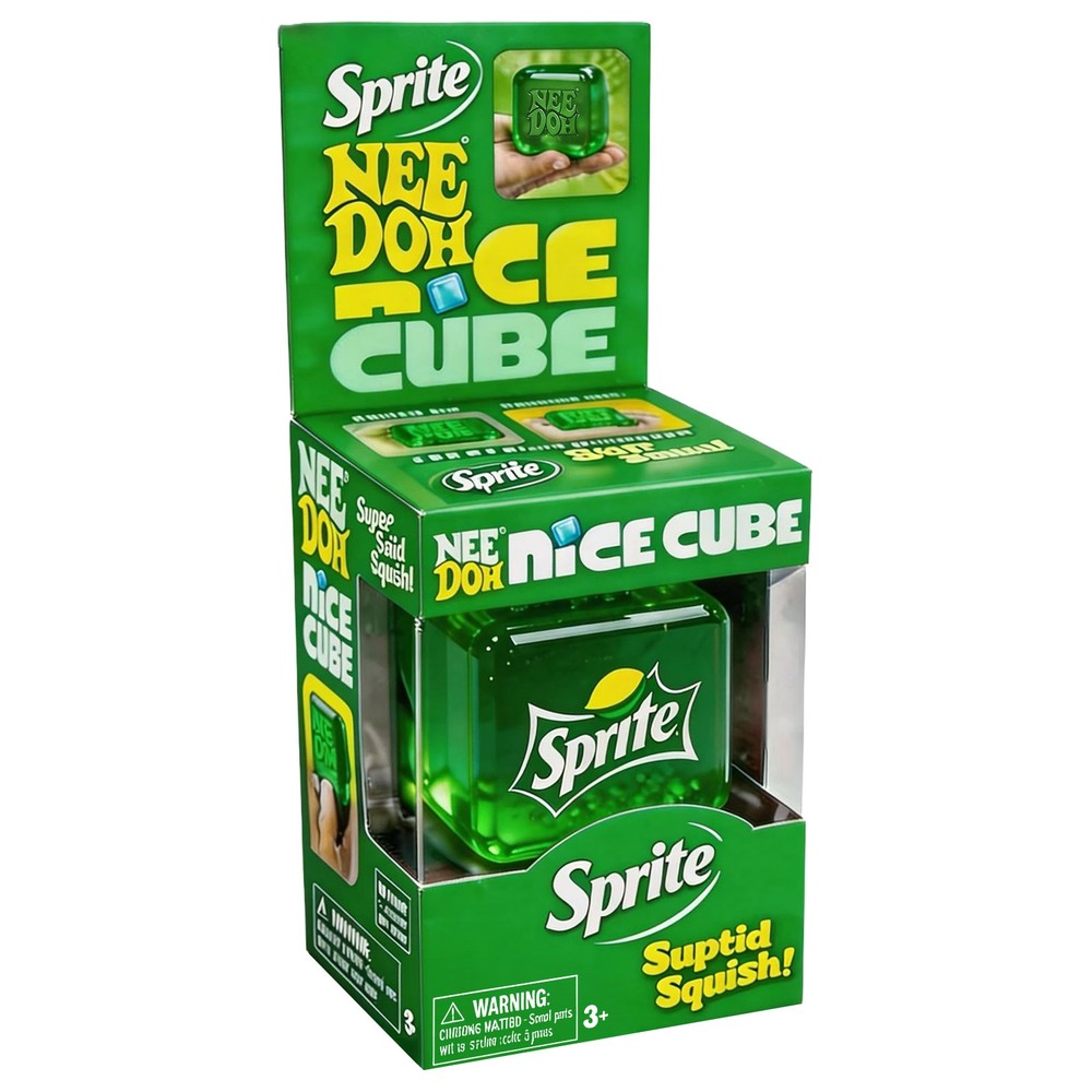 2Pcs Needoh Dr Pepper Nice Cube Suptid Squish & Sprite Nice Cube Suptid Squish
