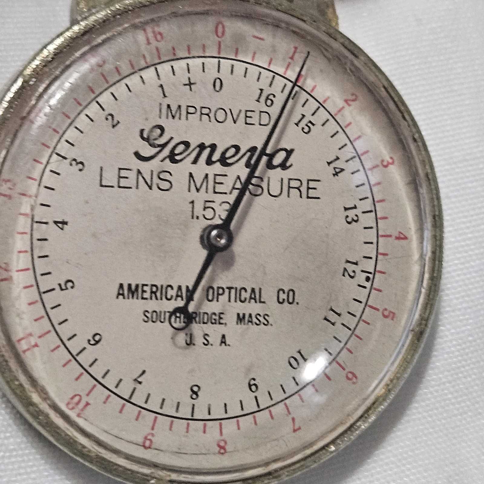 Vintage Geneva Lens Measure American Optical