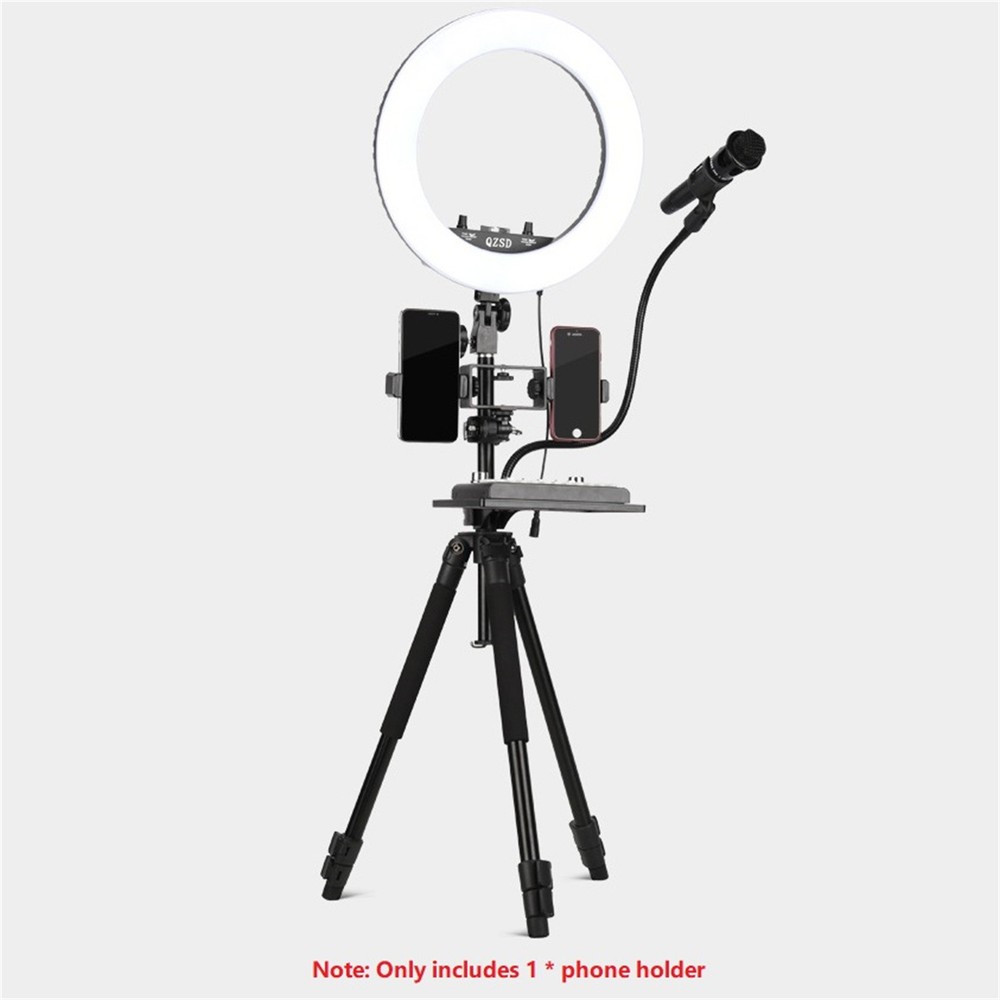 Dual Position Multi-function Tripod Bracket Holder Phone Live Bracket Accessory