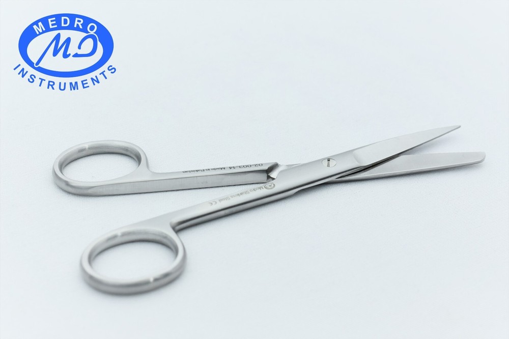 OR Dressing & Operating Scissors Sharp Blunt 5.5" Straight Surgical Instruments