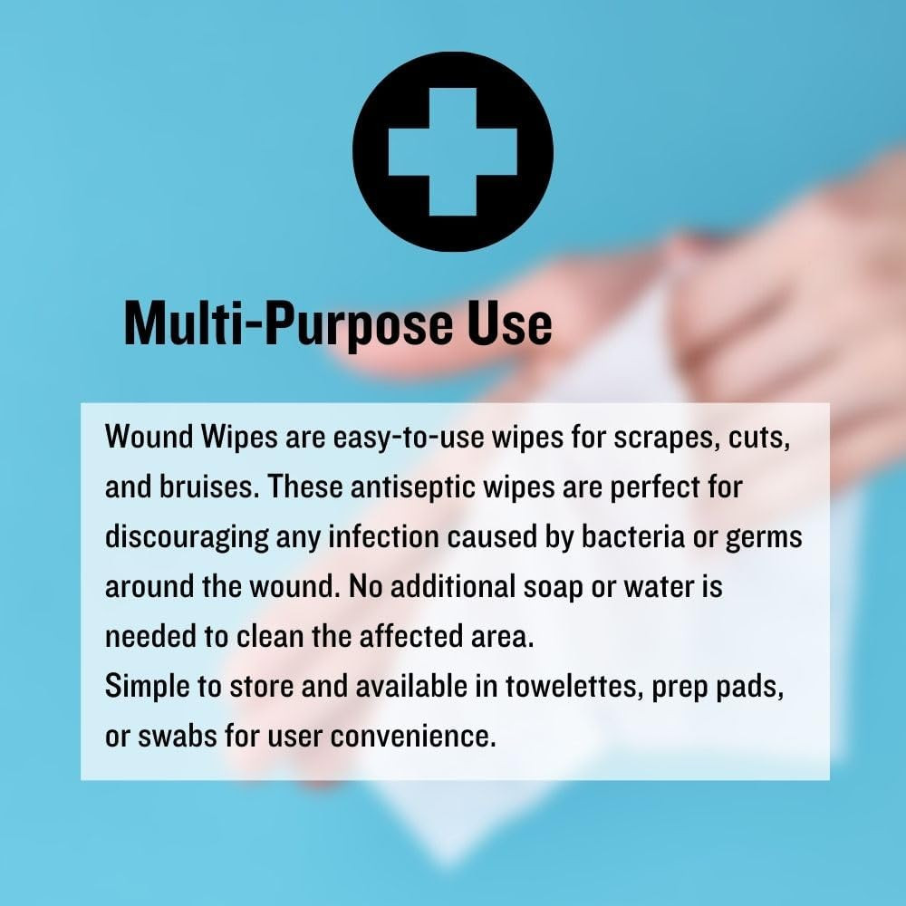 Antiseptic First Aid Wipes 20/Box