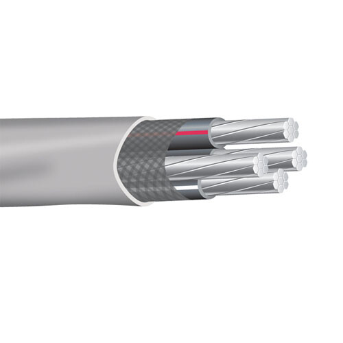 4/0-4/0-4/0-2/0 Aluminum SER Service Entrance Cable 600V Lengths 25' to 1000'