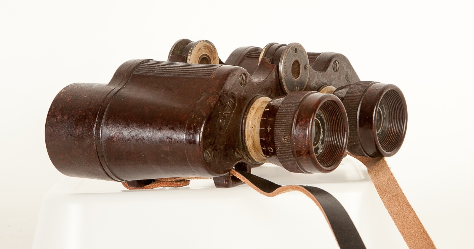 WWII German Binoculars CXN BAKELITE 6x30 Dienstglas SUPER RARE READ DESCRIPTION!