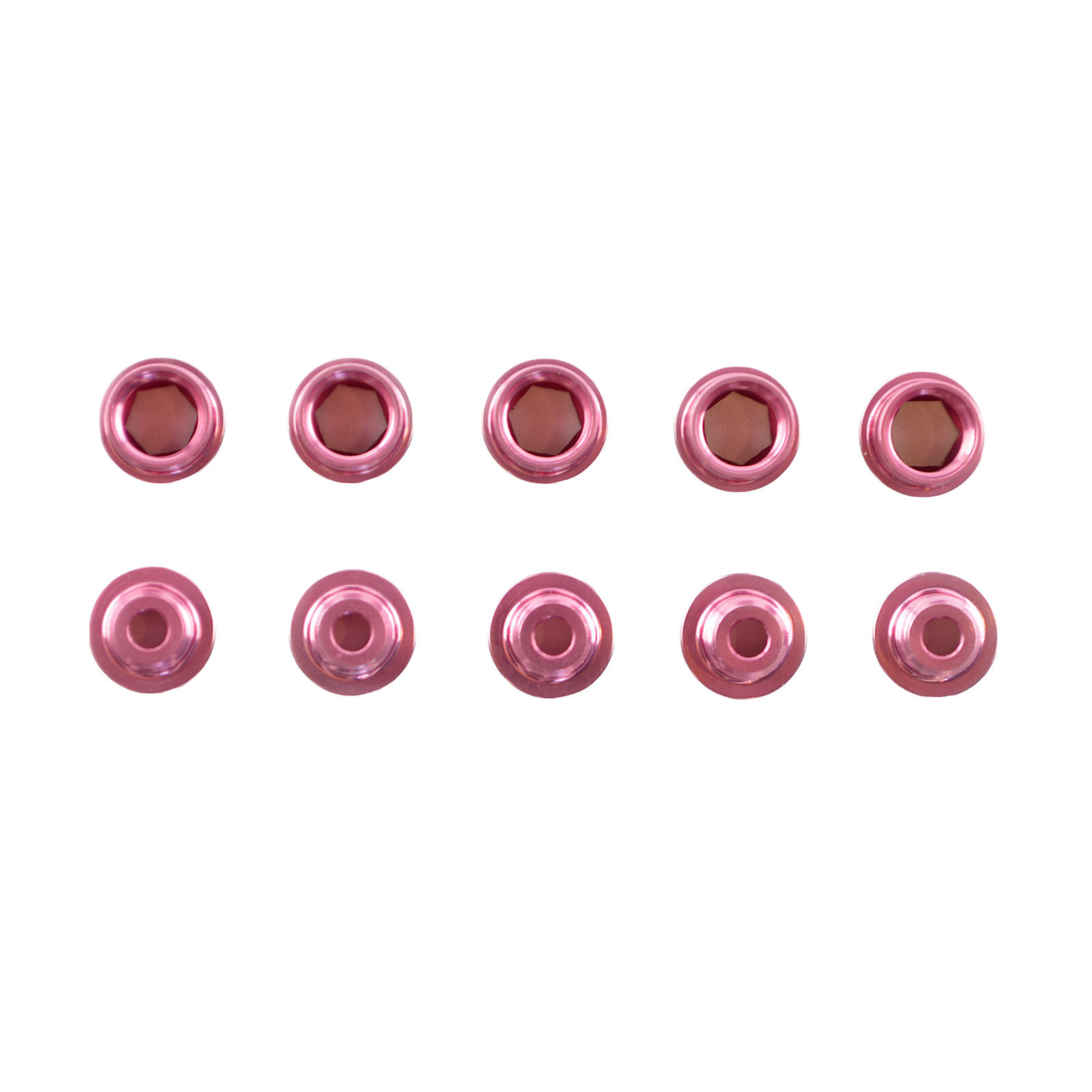 OMNI Racer WORLDS LIGHTEST Crankset Chainring Bolts Fits Shimano, Sram, BMX PINK