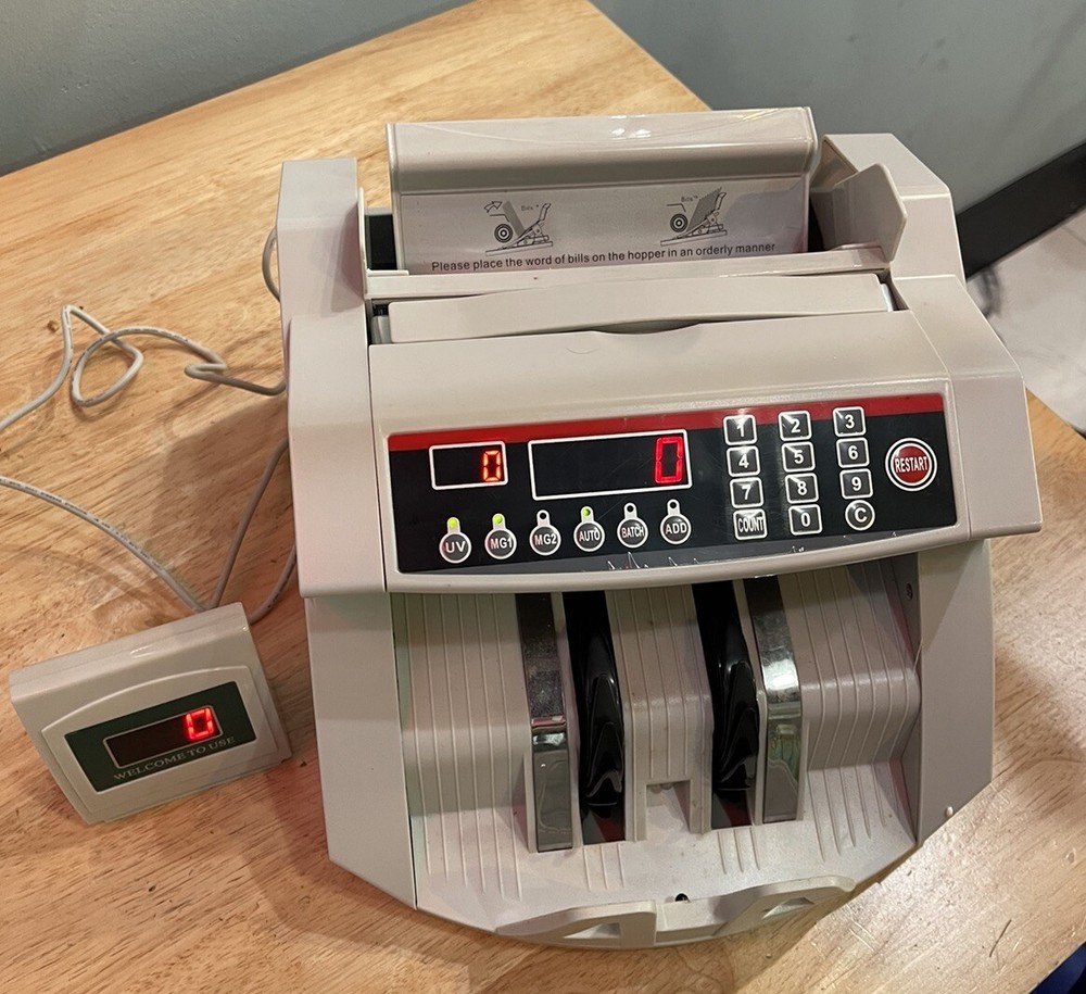 Fully Automatic Bill Counter, Open Box, GREAT Condition