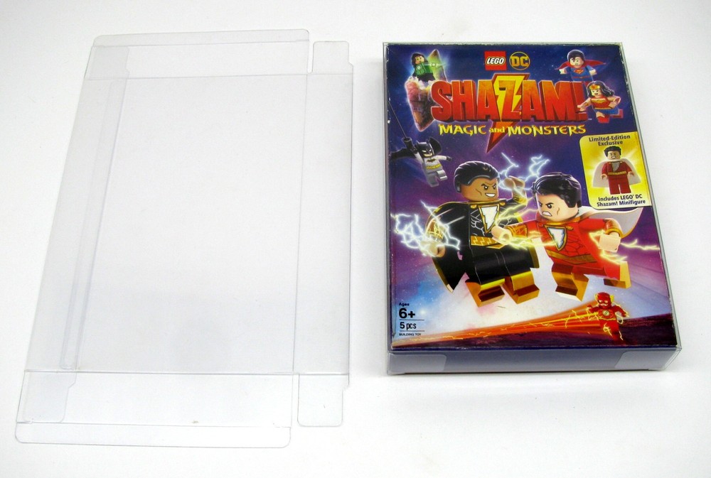 25x DVD OVERSIZED BOX SET (SIZE DVO J) - CLEAR PLASTIC PROTECTIVE BOX PROTECTOR