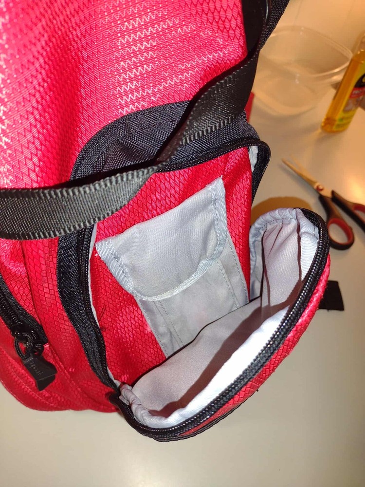 Speedo Teamster 35L Red Swim Backpack Multiple Pockets