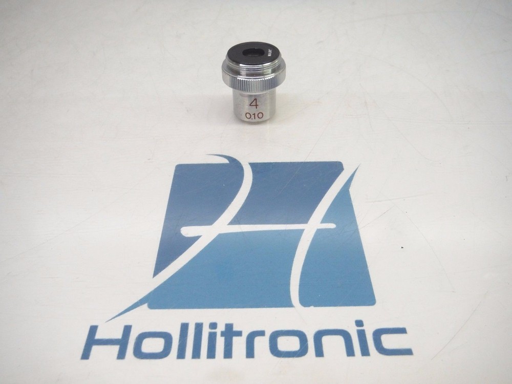 Edmund Microscope Objective Lens 4x0.10