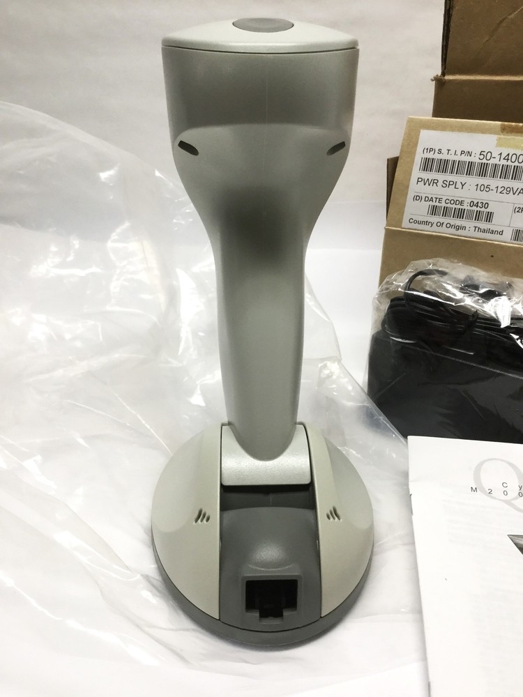 Symbol M2004-I400 Cyclone Omnidirectional Barcode Scanner Reader w/ PS/2 Wedge