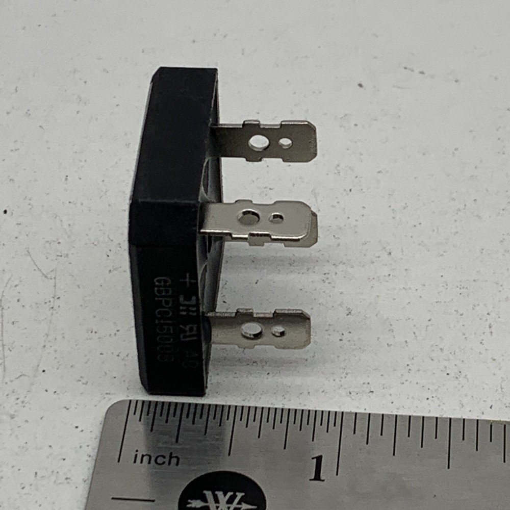 (10-Pack) Diodes GBPC15005 Bridge Rectifier 15A, 50V, 4-Pin
