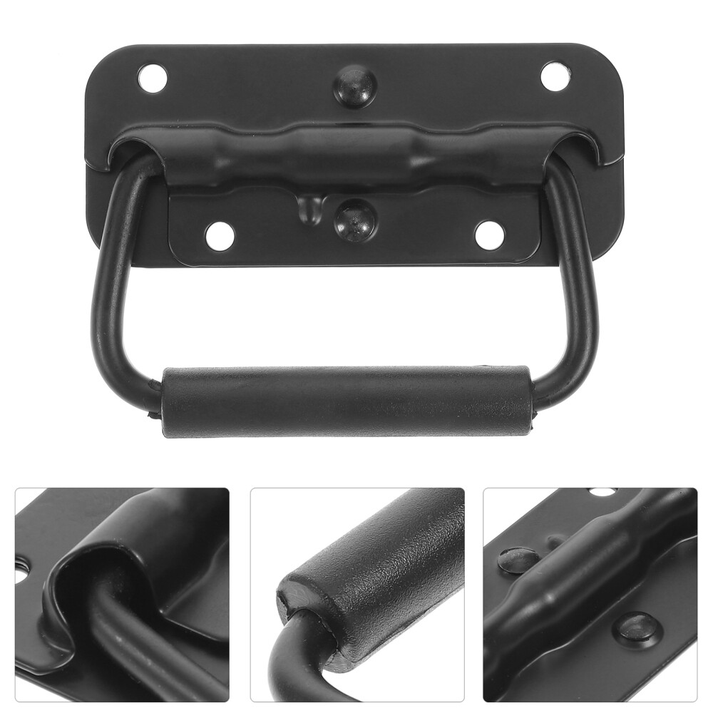 4 Pcs Flush Lift Ring Folding Handle Smooth Surface Ergonomic