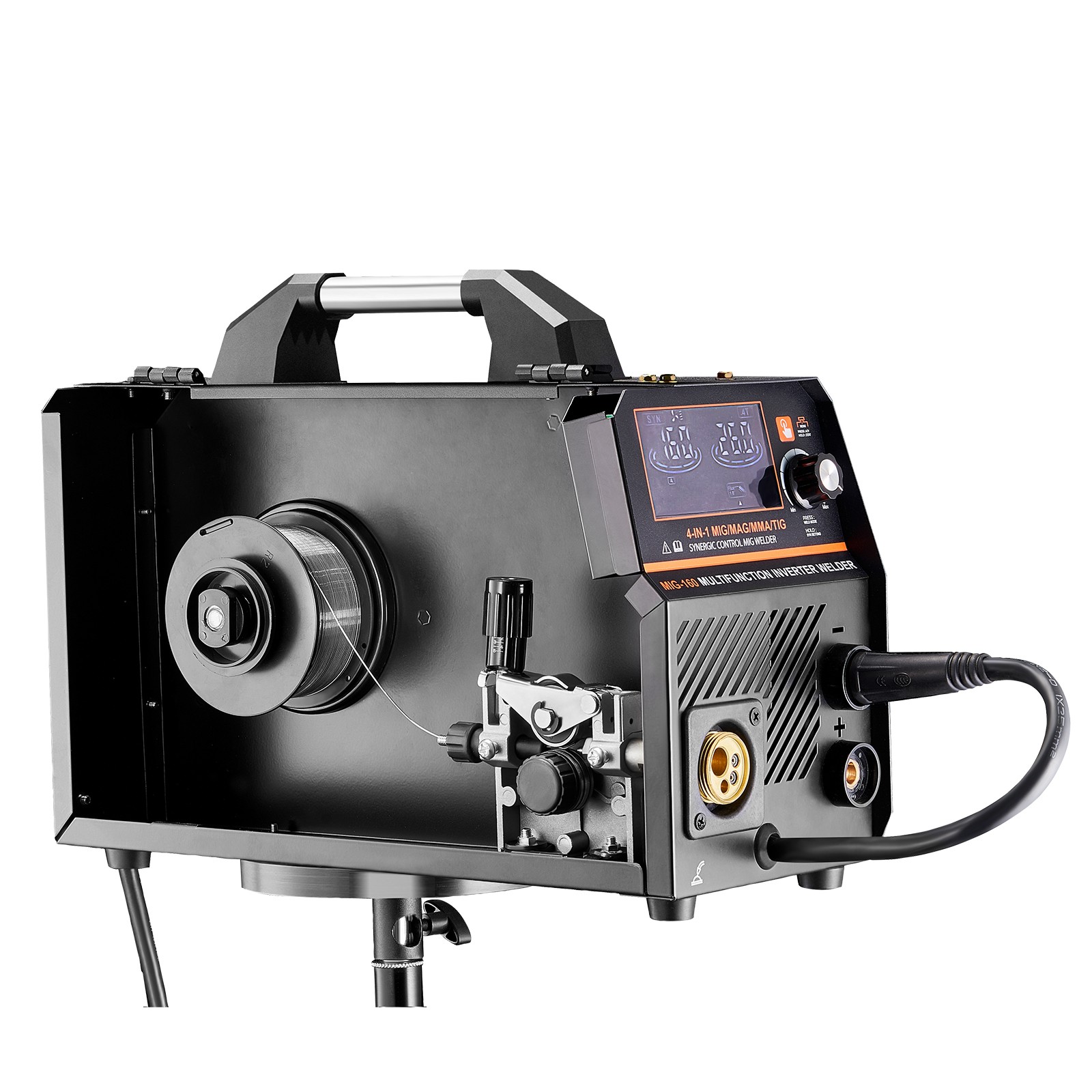 VEVOR MIG Welder 160Amp Welding Machine 4-in-1 Gas MIG/Flux Core MIG/Stick/Lift