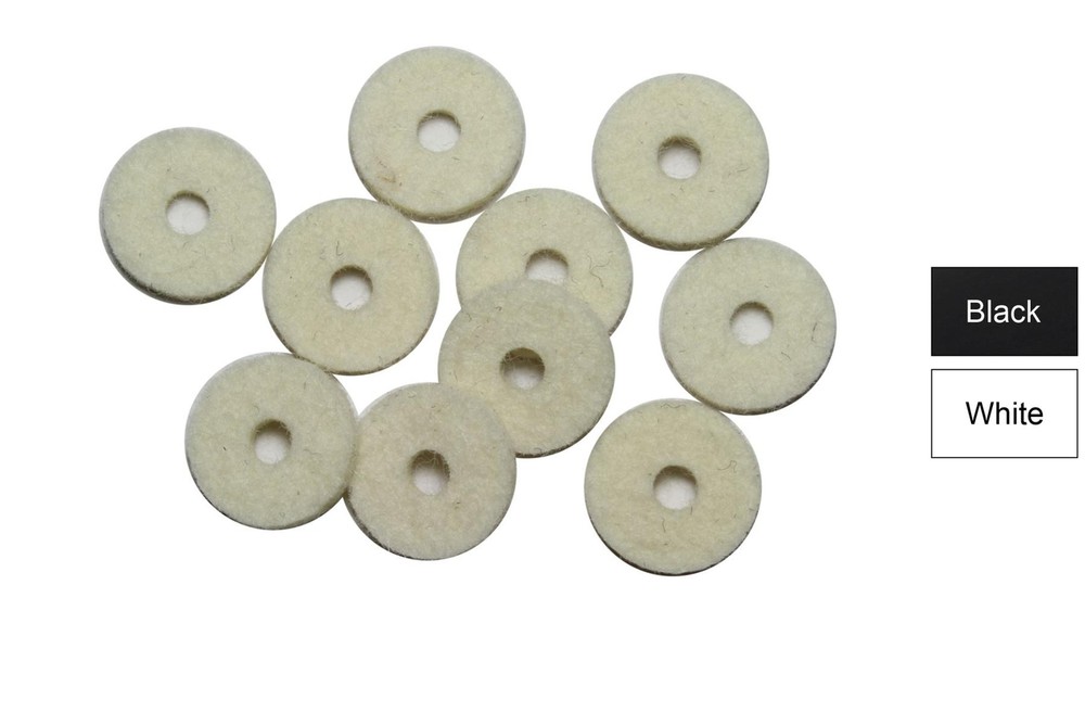 Strap Button Felt Washers 10 pack