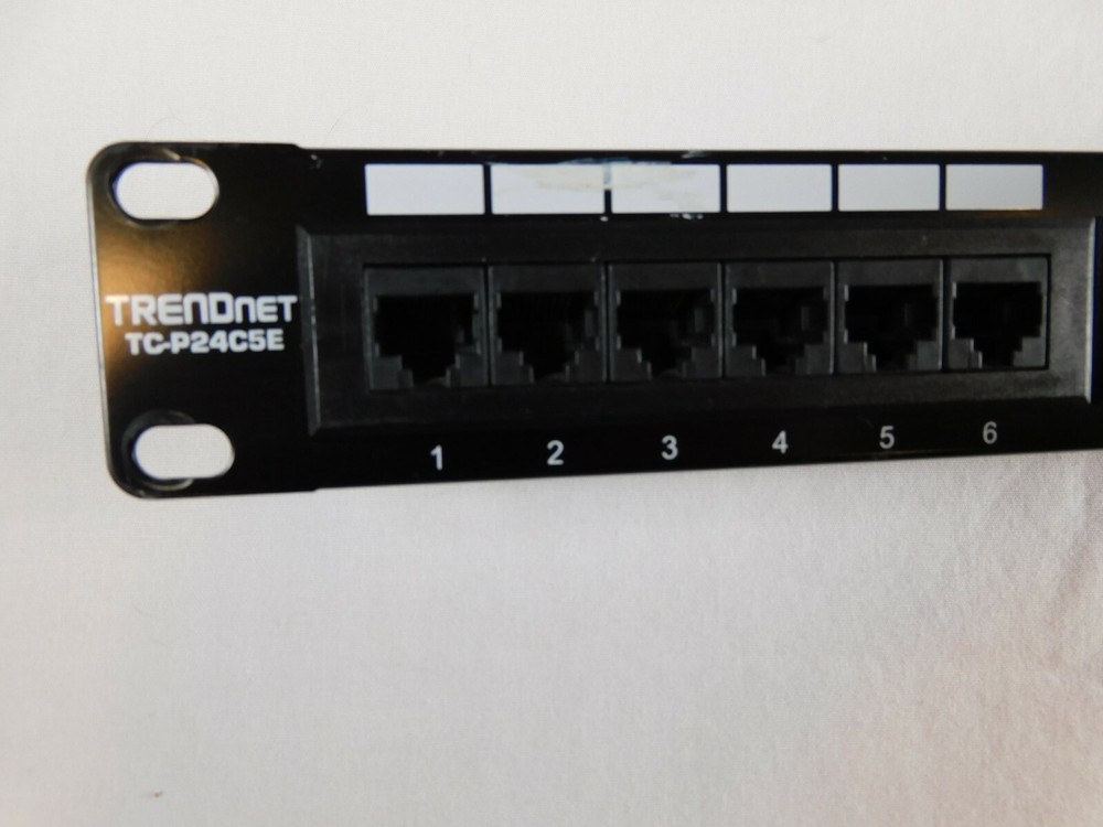 TC-P24C5E TRENDNET 24-Port Cat5e Unshielded Patch Panel