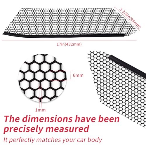 Car Vent Mesh Compatible With 2020-2023 Chevy Corvette C8, Inner Mesh 2Pcs