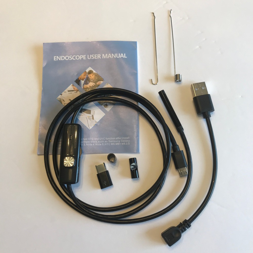 Endoscope 5.5mm Camera LED Waterproof Android Phone Tablet PC 40" Length