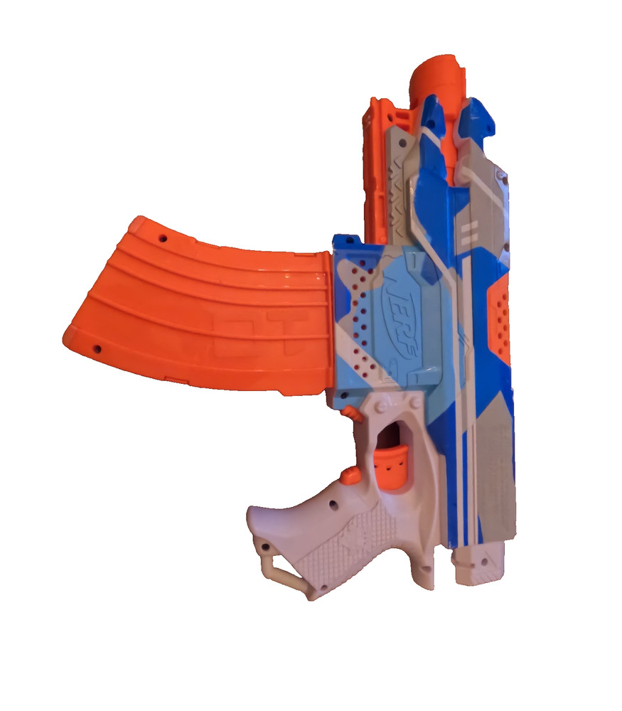 Nerf Gun blaster plus 10 round magazine