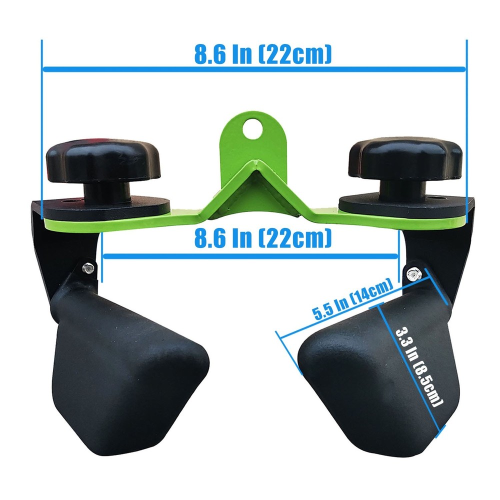 Adjustable Lat Pull Down Bar Cable Machine Attachments for Gym T-bar Row Handle