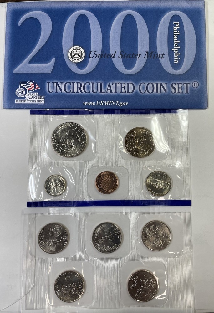 2000 US Mint Uncirculated Set