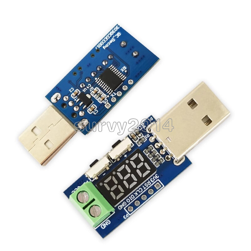 QC2.0/3.0 Decoy Device Load Tester Board USB 3.6V~20V Adjustable Detector Module