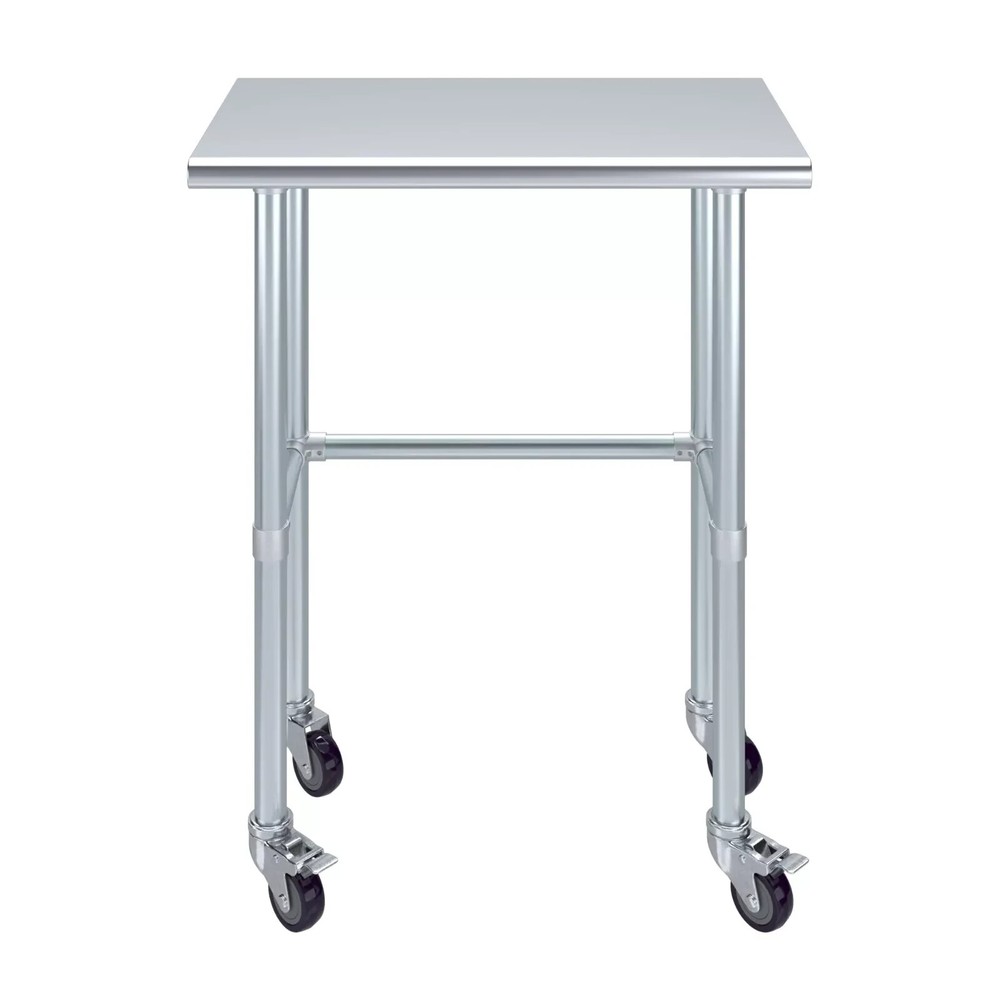 NSF Certified Heavy-Duty 18"x30" Stainless Steel Work Table, Kitchen & Prep Work