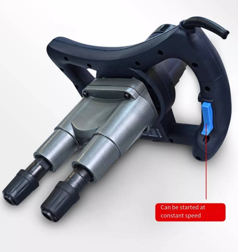 Electric Paint Liquid Mixer Variable Speed Coating, Paint, Cement Agitator 220V
