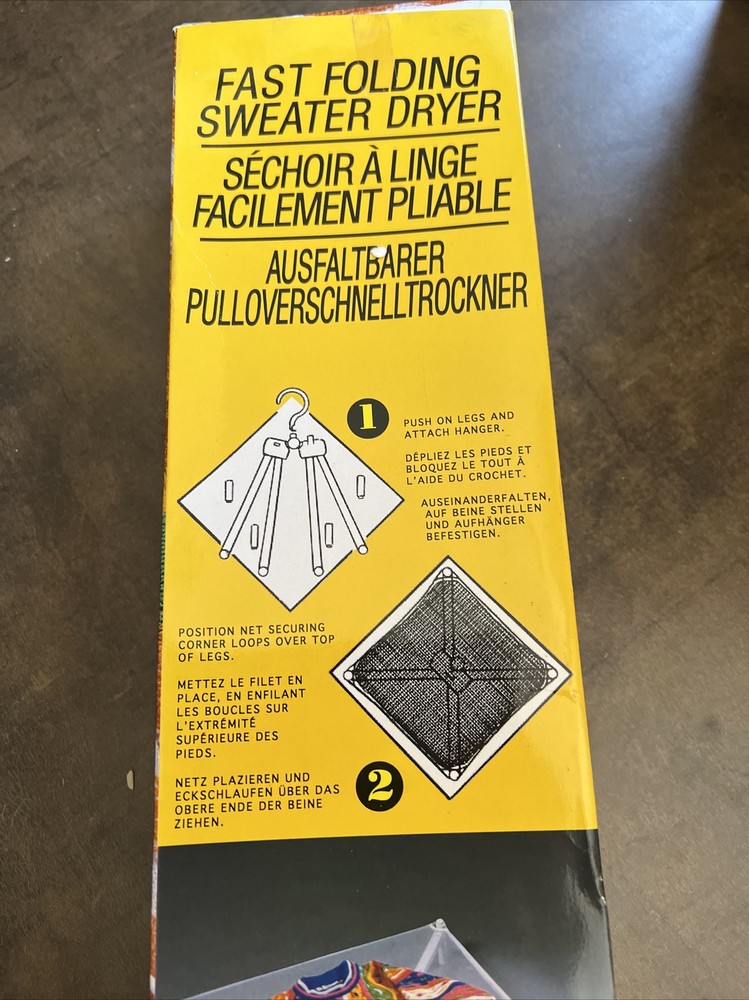 Fast Folding Sweater Dryer