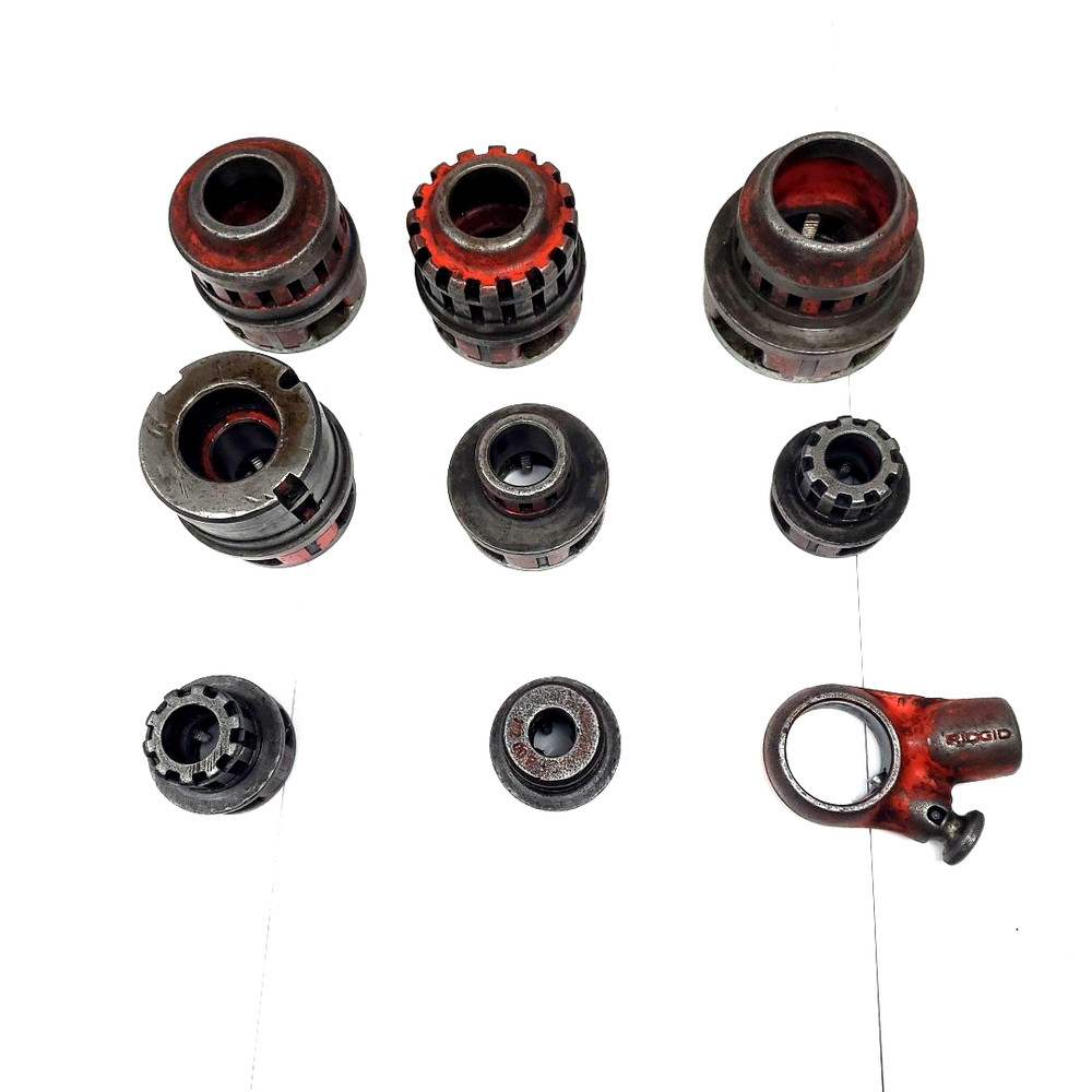 Rigid 700 Pipe Threader 1/2 HP Handheld Thread w/ Die Set 115V
