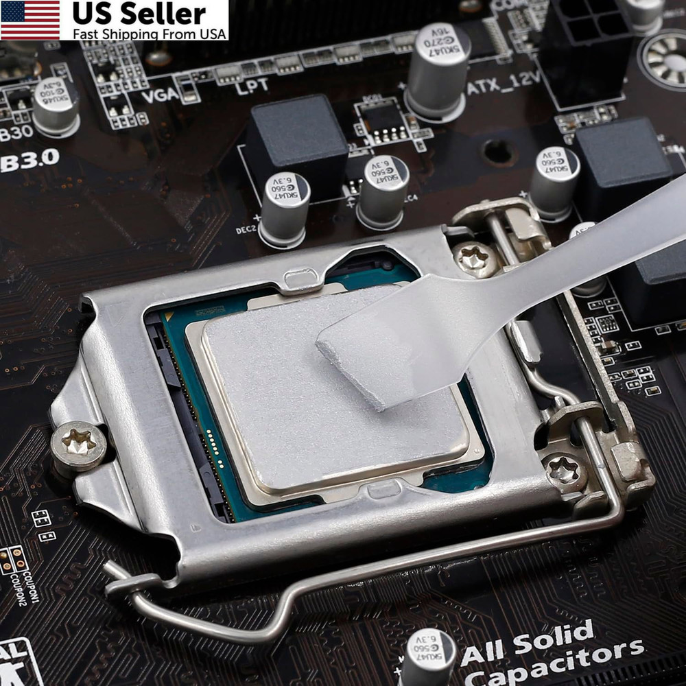 GENNEL 2-Pack GT-1 Silver CPU Thermal Paste (1g*2), High Performance 2 Pack