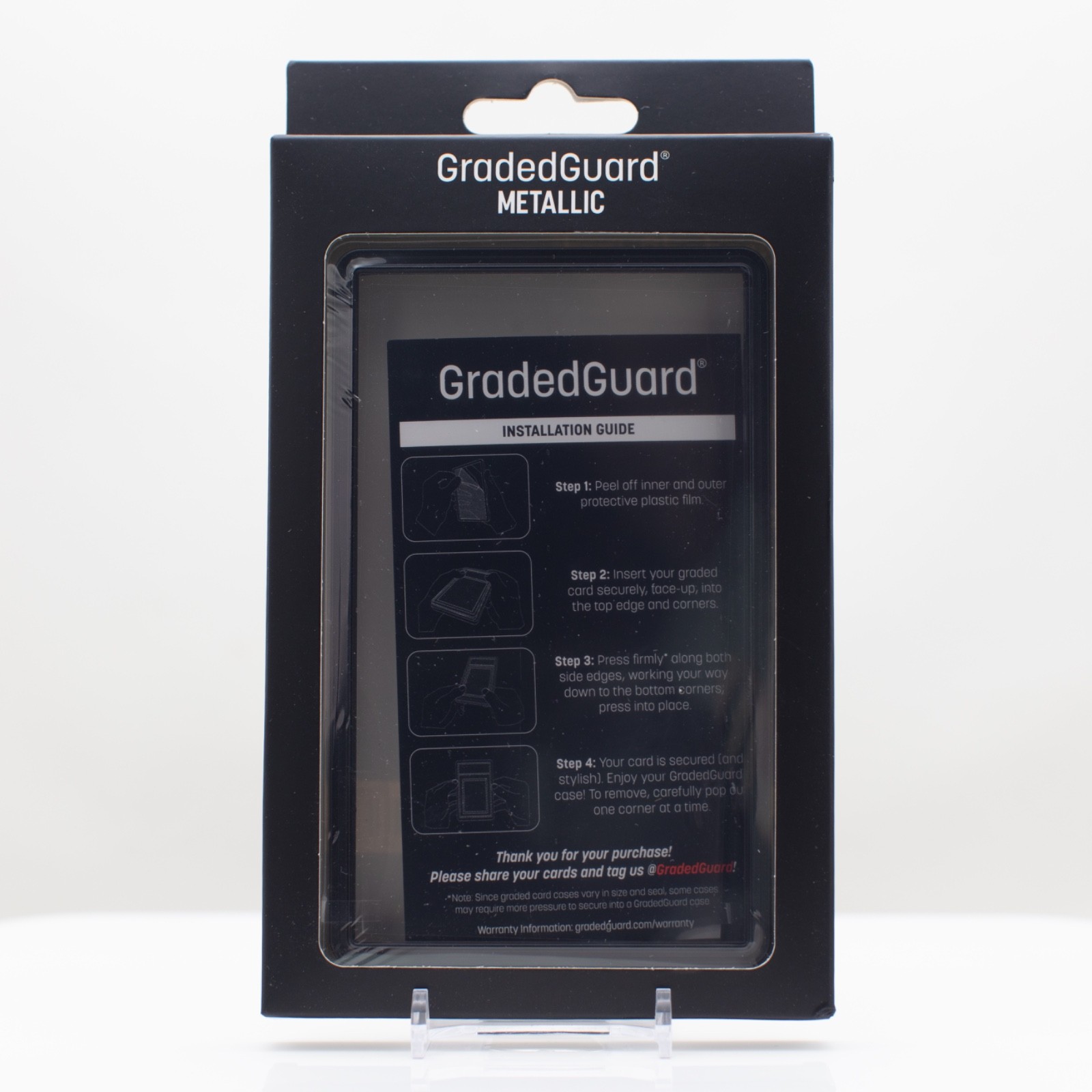 GradedGuard PSA Graded Card Case Guard Protector OBSIDIAN Limited Edition
