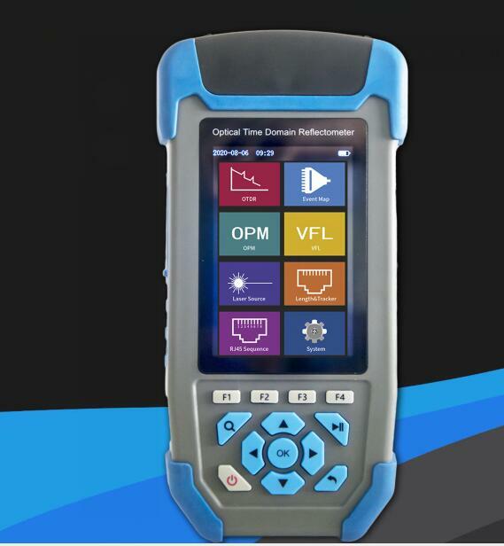 English version LCD Optical Time Domain Reflectometer Tester with 8 Functions