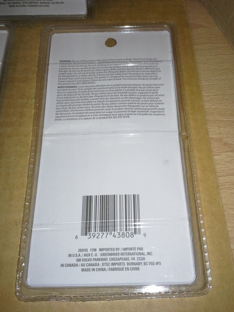 3PK. Tool Bench Hardware 5 Function Pocket Tool. New Sealed