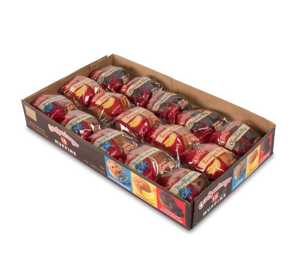 Otis Spunkmeyer Assorted Muffins, 4 Ounce (Pack of 15)