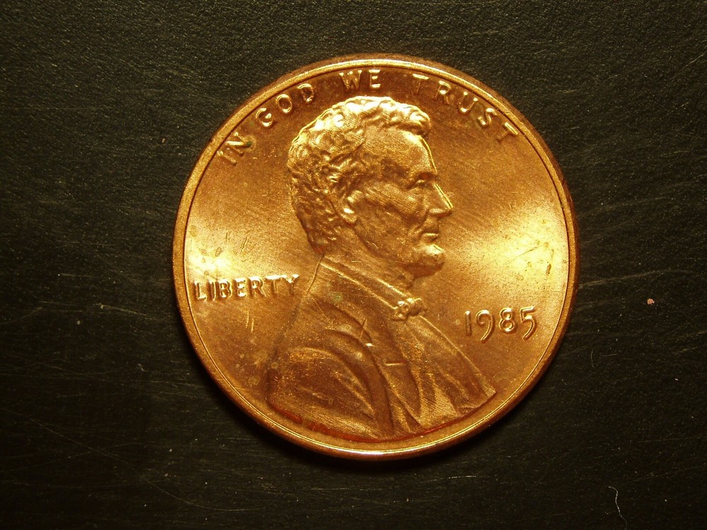 1985 UNC LINCOLN MEMORIAL CENT #7