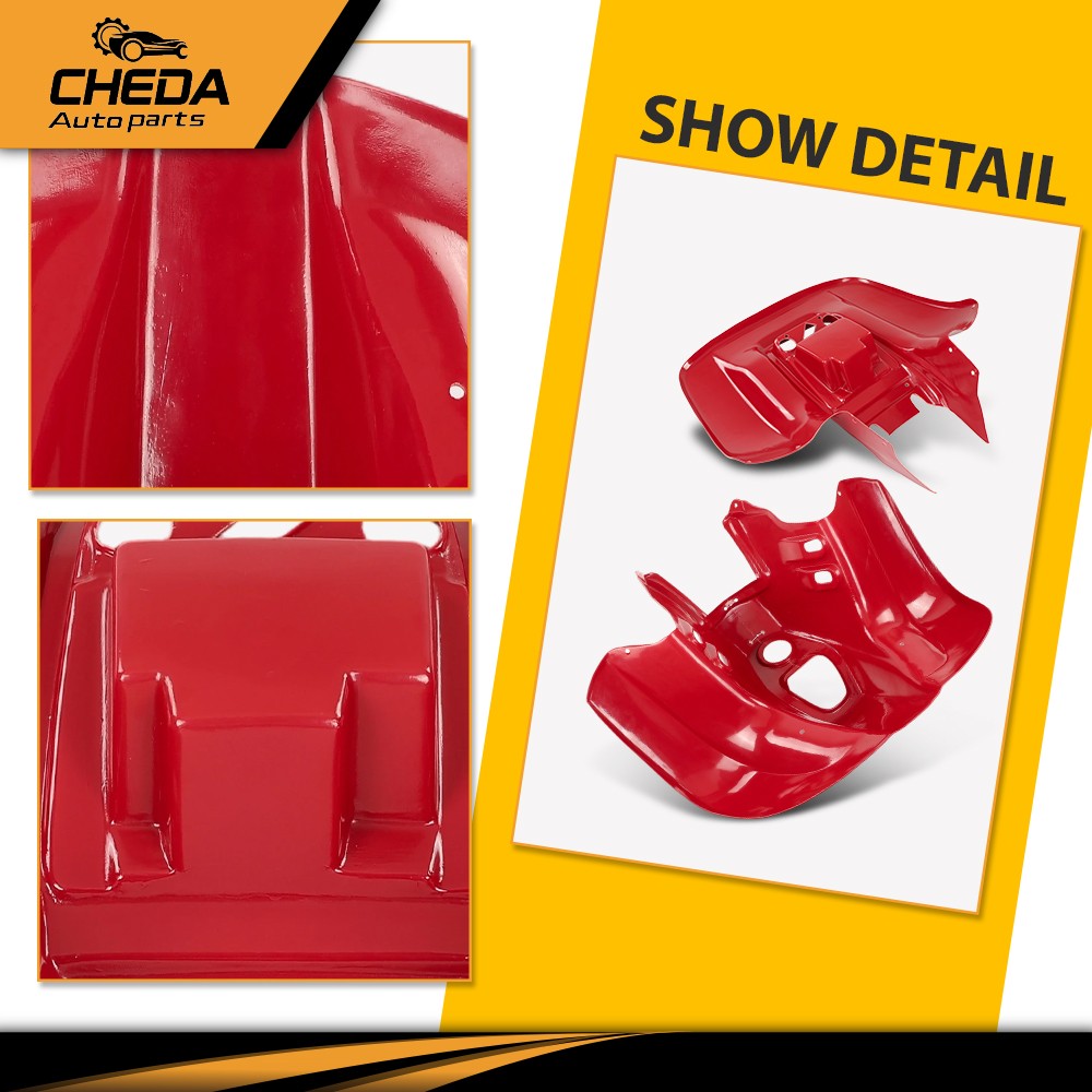 Fit For 1993-2005 Honda Sportrax 90 TRX90 Front And Rear Fenders Set ABS Plastic