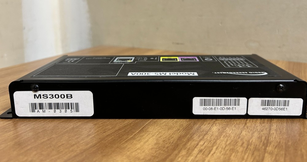 Audio Enhancement MS-300 Network Interface