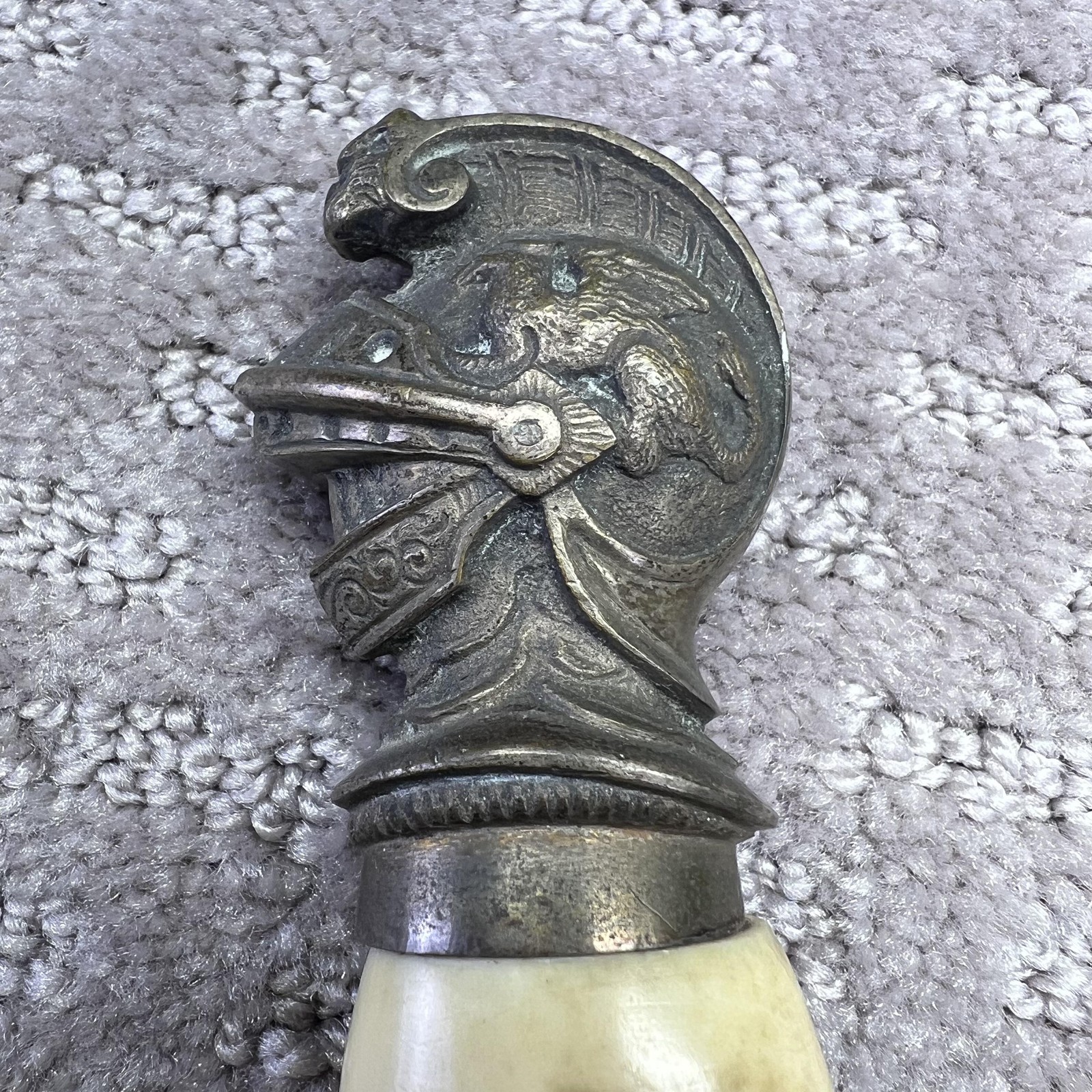 Vintage J.H. Wilson Knights Templar Ceremonial Sword Smallsword Bone Handle USA