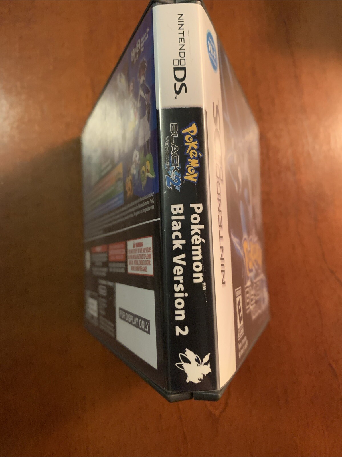 Pokemon Black Version 2 Nintendo DS Replacement Case ONLY No Game - For Display