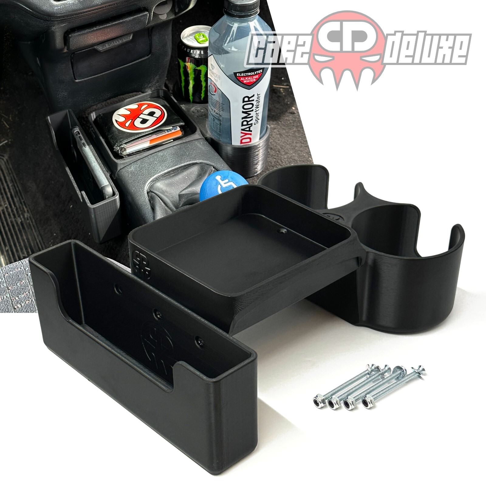 Cup holder upgrade for 1992-1995 Civic EG Storage tray and pocket (Original)