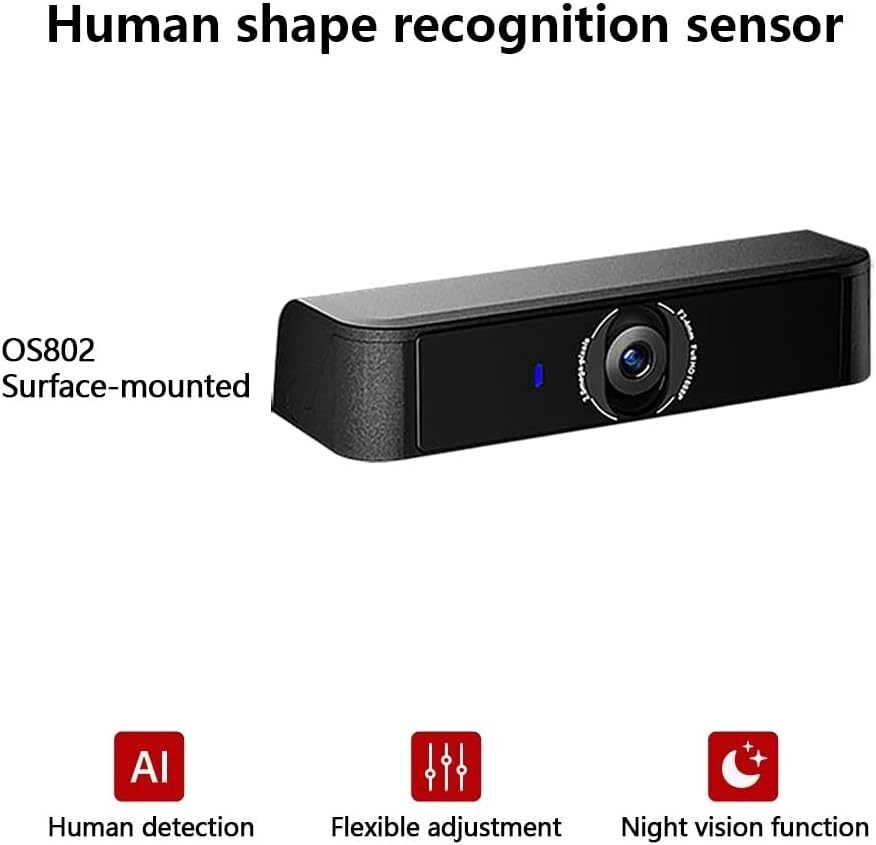 Automatic Electric Swing Door Opener with Surface-Mounted Human Detection Sensor