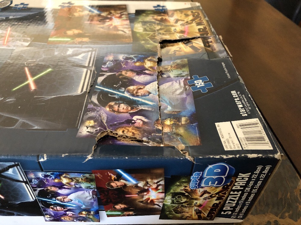 Star Wars super 3d puzzle 5 puzzle pack