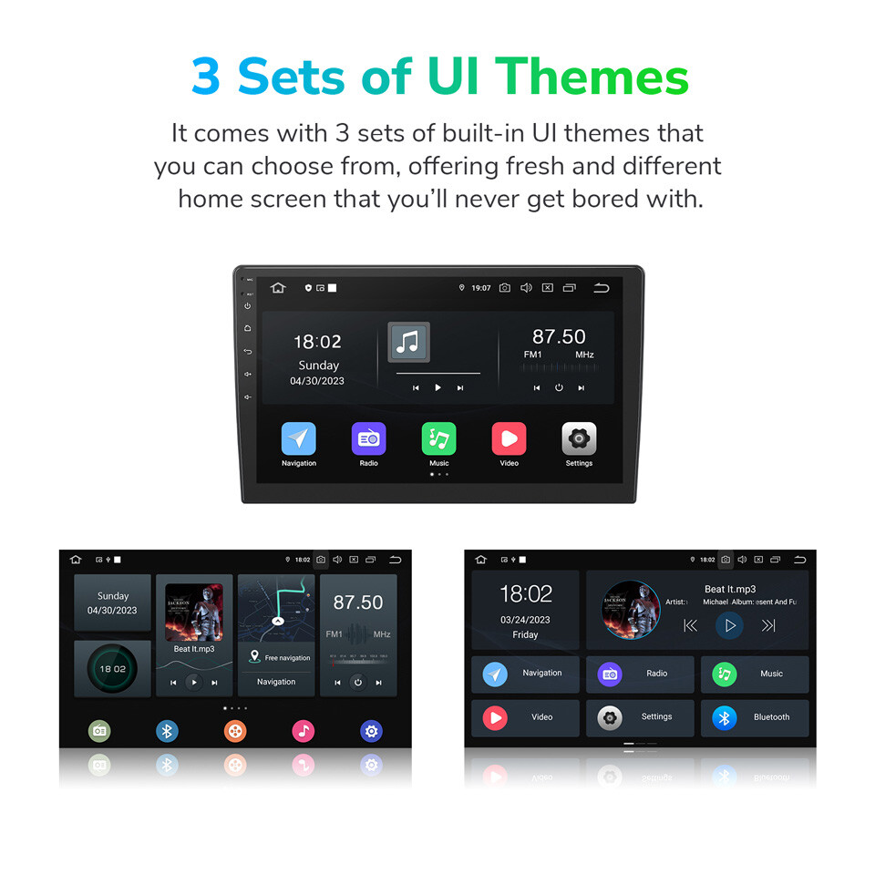 Eonon UA12S Plus Android 13 6+64 Double 2Din 10.1"Smart Car Stereo Radio CarPlay