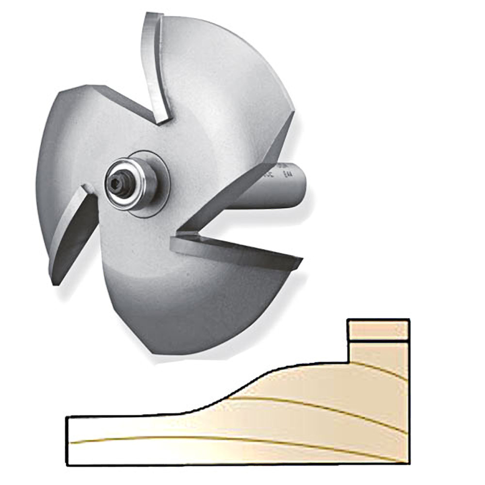 Whiteside 3-Wing Ogee Raised Panel Bit 1/2 in. SH